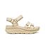 Sandalias Urbanas Mujer Skechers D'Lux Walker Beige