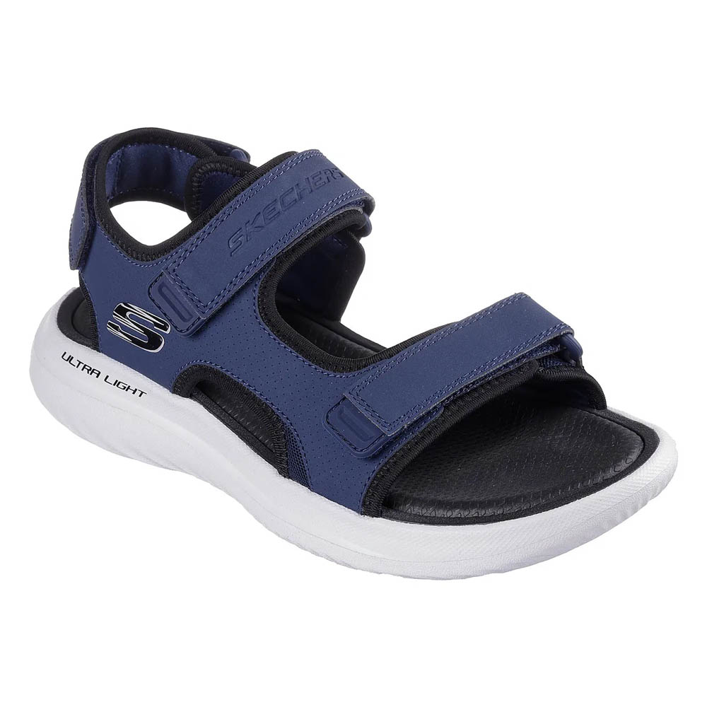 Sandalias Hombre Skechers Bounder 2.0 Sandal - Thutton Azul