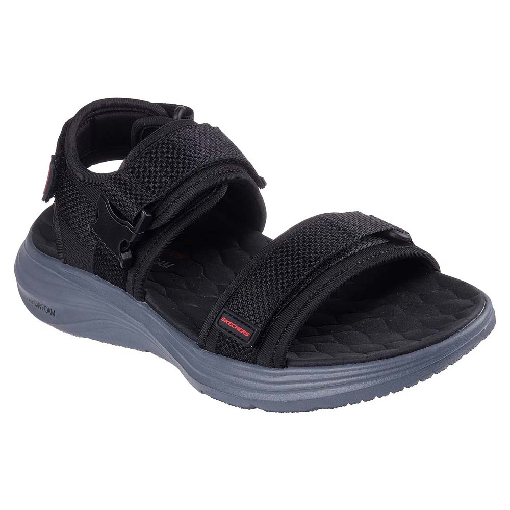 Sandalias Urbanas Hombre Skechers Vapor Foam Sandal Trayzo Negro