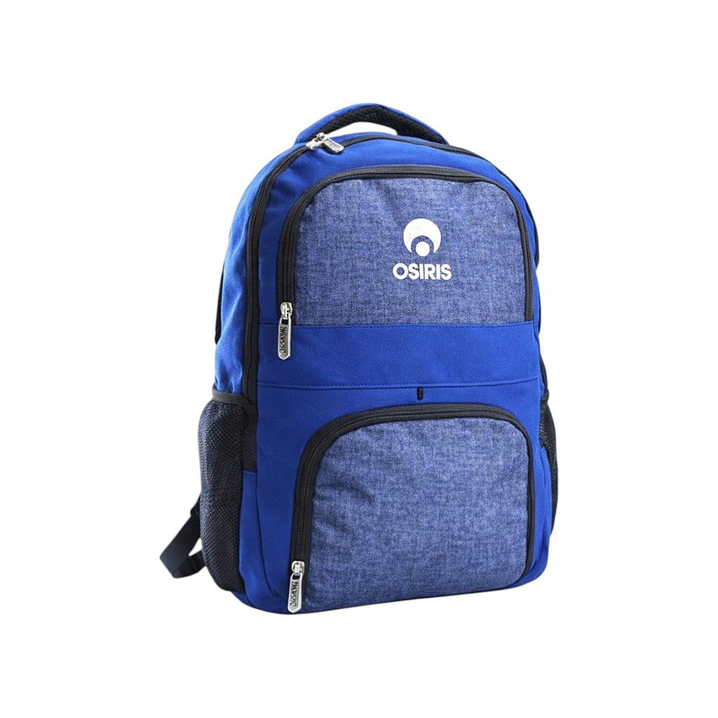 Mochila Osiris Urbana Trabajo Multi Bolsillos Azul