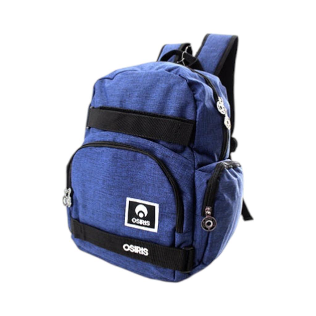 Mochila Osiris Urbana Trabajo Multi Bolsillos Unisex Azul