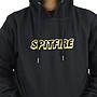 POLERON CANGURO NIÑO  SPITFIRE SF HD NEGRO