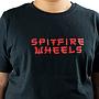 POLERA MANGA CORTA NIÑO JUVENIL SPITFIRE BIGHEAD SFW NEGRA