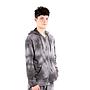 POLERON CANGURO CON CAPUCHA NEGRO COOL GRIS TIE DYE SPITFIRE HOMBRE STREET CULTURE SEASON