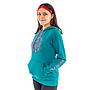 POLERON HOODIE MUJER SPITIFIRE TURQUESA