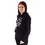 POLERON HOODIE MUJER SPITIFIRE NEGRO