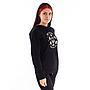 POLERON HOODIE MUJER SPITIFIRE NEGRO