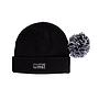 GORRO LANA HOMBRE SPIRFIRE POMPON NEGRO