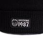 GORRO LANA HOMBRE SPIRFIRE POMPON NEGRO
