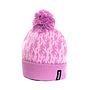 GORRO LANA MUJER SPIRFIRE POMPON ROSADO