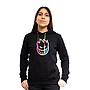 Polerón Canguro con Capucha de Mujer Spitfire Trippy Swirl Negro