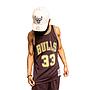 NBA LUX BROWN SWINGMAN JERSEY BULLS 1997 SCOTTIE PIPPEN