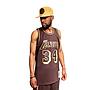 NBA LUX BROWN SWINGMAN JERSEY LAKERS 1996 SHAQUILLE O'NEAL