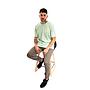 POLERA MANGA CORTA HANG LOOSE HOMBRE TURQUESA