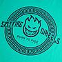 POLERA MANGA CORTA SPITFIRE JUVENIL TURQUESA