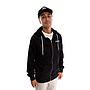 Poleron Full Zipper Con Capucha Spitfire Hombre Negro