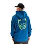 Poleron Full Zipper Spitfire Big Head Hombre Azul