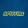 Poleron Full Zipper Spitfire Big Head Hombre Azul