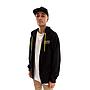 Poleron Full Zipper Spitfire Wheels Hombre Negro