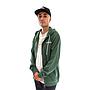 Poleron Full Zipper Spitfire Big Head Hombre Verde Oscuro
