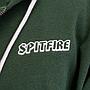 Poleron Full Zipper Spitfire Big Head Hombre Verde Oscuro