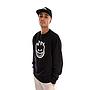 Poleron Crew Spitfire Bighead Hombre Negro