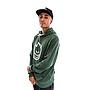 Poleron Hoodie Spitfire Con Capucha Hombre Verde Oscuro