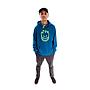 Poleron Hoodie Canguro Spitfire Hombre Azul