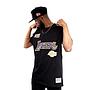 POLERA MANGA CORTA Los Angeles Lakers NEGRO