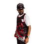 Tank Top Nba Big Face Fashion Tank 5.0 Hardwood Classics Chicago Bulls Black Mitchell And Ness