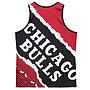 Tank Top Nba Jumbotron 2.0 Mesh Tank Hardwood Classics Chicago Bulls Original Team Colors Mitchell And Ness