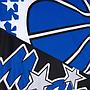 Tank Top Nba Big Face Fashion Tank 5.0 Hardwood Classics Orlando Magic Blue Mitchell And Ness