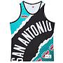Tank Top Nba Jumbotron 2.0 Mesh Tank Hardwood Classics San Antonio Spurs Original Team Colors Mitchell And Ness