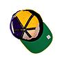 Gorro Jockey Nba Split Crown Snapback Lakers Mitchell And Ness