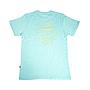 Polera Manga Corta De Niño Spitfire Skate Like A Girl Gradiente Rosado Turquesa