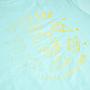 Polera Manga Corta De Niño Spitfire Skate Like A Girl Gradiente Rosado Turquesa
