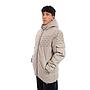 Parka Cac1ke Manga Larga Beige