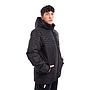Parka Cac1ke Manga Larga Negro