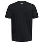 Polera Sportstyle Logo Manga Corta Negro Blanco Under Armour