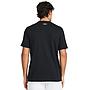 Polera Sportstyle Logo Manga Corta Negro Blanco Under Armour