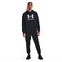Polerón Hoodie Rival Fleece Negro Under Armour