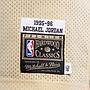 Polera Nba Gold Jersey Bulls 95 Mj Mitchell And Ness
