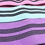 Bandas Elásticas 3 Pcs De Tela Con Bolso Pro Fitness Jks