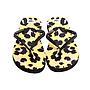 Sandalias Mujer Hawaianas Animal Print Amarillo Hang Loose