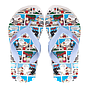 Sandalias Mujer Hawaianas Celeste Condorito