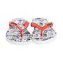 Sandalias Hombre Hawaianas Gris Rojo Condorito
