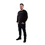 POLERON CREW NECK HANG LOOSE SALTY HOMBRE NEGRO