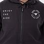 POLERON FULL ZIPPER HANG LOOSE DUBLOG HOMBRE GRIS OSCURO