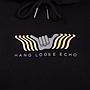POLERON HOODIE HANG LOOSE ECHO HOMBRE NEGRO