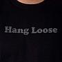 POLERA MANGA CORTA HANG LOOSE SALTY HOMBRE NEGRO